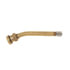 Haltec 80 MS-27 Tire Valve Stem Tire Valve Stem - V3-20-7 TR No., Brass, O-Ring Seal, 27-deg Bend, 9.7 mm Valve Hole