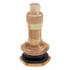 Haltec H-45 Tire Valve Stem Tire Valve Stem - Spud and Valve Assembly, TRJ-670-3, 1-5/8" Height