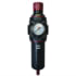 Reading Technologies (RTI) FR500G Air Tool Hose Regulator Filter/Regulator, 1/2" Inlet/Outlet, 80 scfm, 5 um, 120 deg F Max,