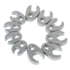 Sunex Tools 9710M Wrench Set 10-PC 3/8 in. Drive Metric Flare Nut Crowfoot Wrench Set in Fully Polished Drop-Forged Alloy