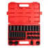Sunex Tools 2668 Socket Set 39-PC 1/2 in. Drive SAE Master Impact Socket Set with Standard and Deep Sockets in Chrome