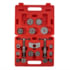 Sunex Tools 3930 Disc Brake Caliper Piston Tool 18-Piece Master Brake Caliper Tool Set with Drive Keys and Adapters with