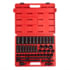 Sunex Tools 2569 Socket Set 43-PC 1/2" Drive Metric Master Impact Socket Set with Standard and Deep Sockets in Chrome
