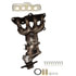 Eastern Convertors 41306 Catalytic Converter with Integrated Exhaust Manifold Federal / EPA Direct-Fit Manifold Converter