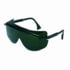 UVEX S2509 Safety Glasses Astrospec Series 3001 OTG Safety Eyewear, Black Frame, Green Lens