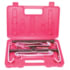 V8 Hand Tools 4205 Gear Puller 7-Pieces Straight Bar Puller Set, 5-Ton Capacity, Chrome Plated