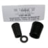 Vim Tools V387-68 Hood Prop Support 2-Piece Replacement Rubber Tip Set Protective Friction Caps for Adjustable Hood Props