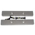 Wilton 2907750 Vise Jaws 2-Piece Hardened Steel Replacement Serrated Top Jaw Inserts for Bullet Vises