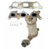 Eastern Convertors 20431 Catalytic Converter with Integrated Exhaust Manifold Federal / EPA Direct-Fit Manifold Converter