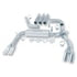 Borla 14888 Exhaust System Kit Cat-Back Exhaust System - Adjustable SPL