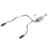 Borla 140752BC Exhaust System Kit Cat-Back Exhaust System - S-Type