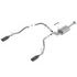 Borla 140758BC Exhaust System Kit Cat-Back Exhaust System - Touring