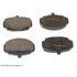 Beck Arnley 082-0282 Disc Brake Pad Set PREMIUM BRAKE PADS