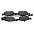 Beck Arnley 082-1282 Disc Brake Pad Set PREMIUM BRAKE PADS