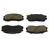 082-1335 by BECK ARNLEY - BRAKE PAD