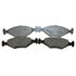 Beck Arnley 082-1338 Disc Brake Pad Set BRAKE PAD