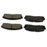 Beck Arnley 082-1408 Disc Brake Pad Set PREMIUM BRAKE PADS