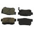 082-1498 by BECK ARNLEY - PREMIUM BRAKE PADS