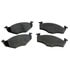 082-1592 by BECK ARNLEY - BRAKE PAD
