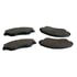 082-1612 by BECK ARNLEY - BRAKE PAD