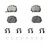 Wagner OEX2036 Disc Brake Pad Set Premium Ceramic Disc Pad