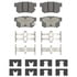 Wagner OEX537 Disc Brake Pad Set CERAMIC DISC PAD SET