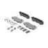 Wagner OEX606 Disc Brake Pad Set Premium Ceramic Disc Pad