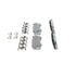 Wagner OEX606 Disc Brake Pad Set Premium Ceramic Disc Pad