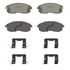 Wagner OEX815 Disc Brake Pad Set Premium Ceramic Disc Pad