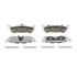 Wagner OEX881 Disc Brake Pad Set Premium Ceramic Disc Pad