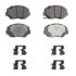 Wagner OEX914A Disc Brake Pad Set Premium Ceramic Disc Pad