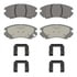 Wagner OEX924A Disc Brake Pad Set CERAMIC DISC PAD SET