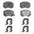 Wagner OEX924 Disc Brake Pad Set OEX Ceramic Brake Pad