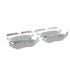 Wagner OEX967A Disc Brake Pad Set Premium Ceramic Disc Pad
