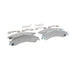 Wagner OEX975 Disc Brake Pad Set Premium Ceramic Disc Pad