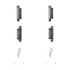Wagner OEX976 Disc Brake Pad Set Premium Ceramic Disc Pad