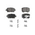 Wagner PD1037 Disc Brake Pad Set Wagner Brake ThermoQuiet PD1037 Ceramic Disc Brake Pad Set