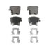 Wagner PD1057 Disc Brake Pad Set Wagner Brake ThermoQuiet PD1057 Ceramic Disc Brake Pad Set