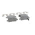 Wagner PD865 Disc Brake Pad Set Wagner Brake ThermoQuiet PD865 Ceramic Disc Brake Pad Set