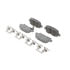 Wagner PD865 Disc Brake Pad Set Wagner Brake ThermoQuiet PD865 Ceramic Disc Brake Pad Set