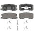 Wagner PD868 Disc Brake Pad Set Wagner Brake ThermoQuiet PD868 Ceramic Disc Brake Pad Set