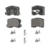Wagner PD868 Disc Brake Pad Set Wagner Brake ThermoQuiet PD868 Ceramic Disc Brake Pad Set