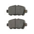 Wagner PD905 Disc Brake Pad Set Wagner Brake ThermoQuiet PD905 Ceramic Disc Brake Pad Set