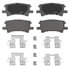 Wagner PD996 Disc Brake Pad Set Wagner Brake ThermoQuiet PD996 Ceramic Disc Brake Pad Set