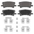 Wagner PD996 Disc Brake Pad Set Wagner Brake ThermoQuiet PD996 Ceramic Disc Brake Pad Set