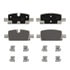 Wagner PPV2174 Disc Brake Pad Set PPV Semi-Met Disc Pad