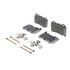 Wagner QC1053 Disc Brake Pad Set Wagner Brake ThermoQuiet QC1053 Ceramic Disc Brake Pad Set