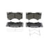 Wagner QC1303 Disc Brake Pad Set Wagner Brake ThermoQuiet QC1303 Ceramic Disc Brake Pad Set