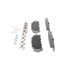 Wagner QC1324 Disc Brake Pad Set Wagner Brake ThermoQuiet QC1324 Ceramic Disc Brake Pad Set