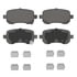 Wagner QC1326 Disc Brake Pad Set Wagner Brake ThermoQuiet QC1326 Ceramic Disc Brake Pad Set